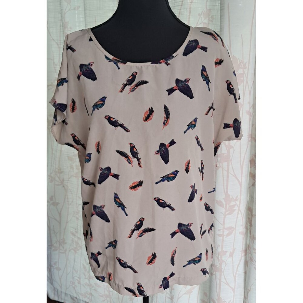 H&M Critter Print Blouse